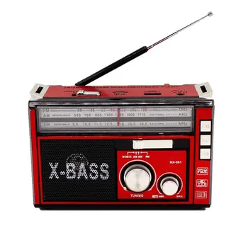 

Mini Portable Radio Handheld Digital TF card USB TF MP3 Player Speaker Built in Rechargeable Battery AM/FM Super Radio Outdoor