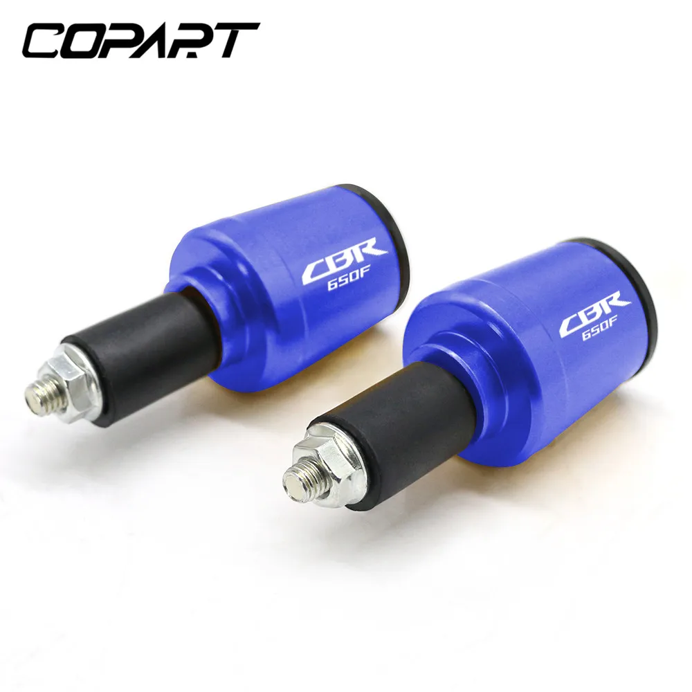 Для Honda CBR650F CBR 650 CBR650 F 650F Все Год аксессуары для мотоциклов CNC 7/" 22 мм ручки для руля рукоятка Крышка заглушки