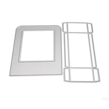 

New Gift Basket Metal Cutting Dies Stencil Scrapbooking DIY Album Stamp Paper Card