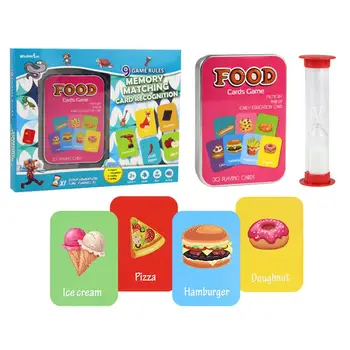 

English Game Card Memory Training Intelligence Cultivation Card For Adult Children Party Board Game In Stock