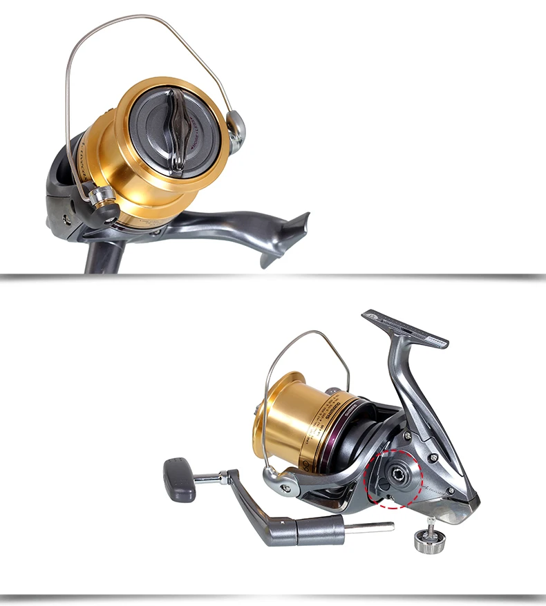 Shimano ACTIVECAST Surfcast Spinning Fishing Reel 5BB Beach 1050 1060 1080  1100