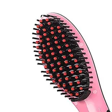 Волшебная расческа для волос, электрическая расческа для прямых волос, расческа, ионный выпрямитель для волос, щетка со светодиодным дисплеем, Прямая поставка