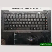Чехол для lenovo U31-70 Ideapad 500S-13ISK 300S-13ISK Упор для рук верхний чехол с подсветкой клавиатуры тачпад