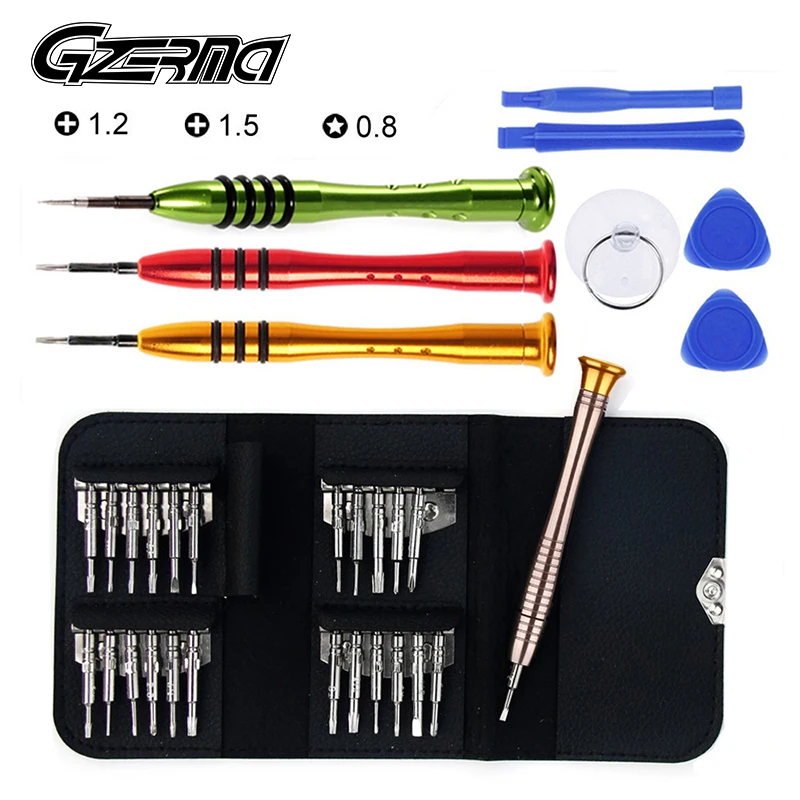 

33 in 1 With 24pcs Magnetic Bit Screwdriver Set Tablet Laptop Disassembly Repair Tools Screwdriver Set For Apple MacBook Pro Air