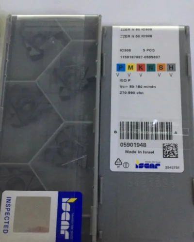 ISCAR 5 шт карбида 22ER N 60 IC908