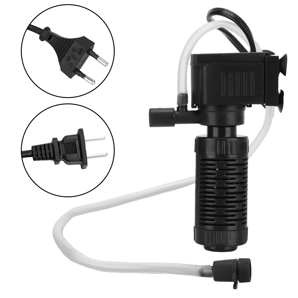 Title 4, Mini Fish Tank Filter 3 in 1 Filter Oxygenation...
