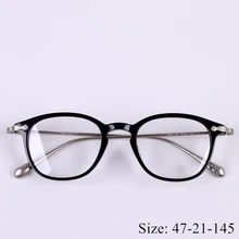 Ограниченная серия, винтажное качество, Ультралегкая оправа для очков из сплава OV5305, классические круглые очки для женщин и мужчин, оригинальная коробка
