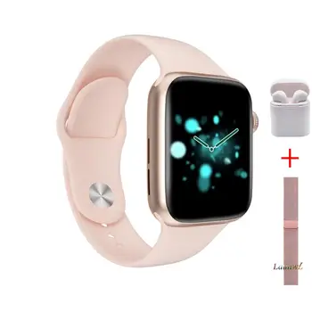 

New Smart Watch IWO 1:1 series 5 smartwatch Bluetooth call BT Music heart rate For IOS android phone PK IWO max 13 Smart Clock