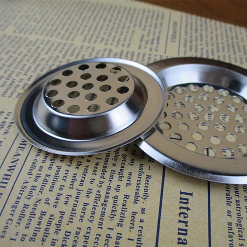 

For Stainless Steel Kitchen Sink Strainer Drain Stopper Filter Bathroom Sink Strainer Sink Waste Screen Kitchen Clearn tool