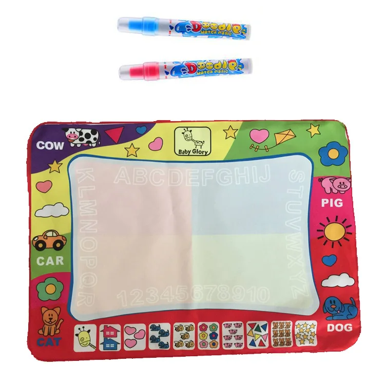 

80*60 Graffiti Write Calligraphy And Painting Blanket Color Children'S Educational Large Size Magic Water Canvas Baby Toy