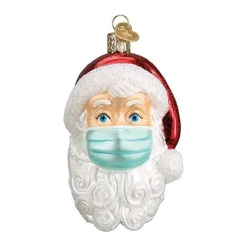 

Santa Claus New Year Natural Resin Christmas Tree Ornaments Pendant Hanging Gifts Xmas Decor for Home Party Decorations