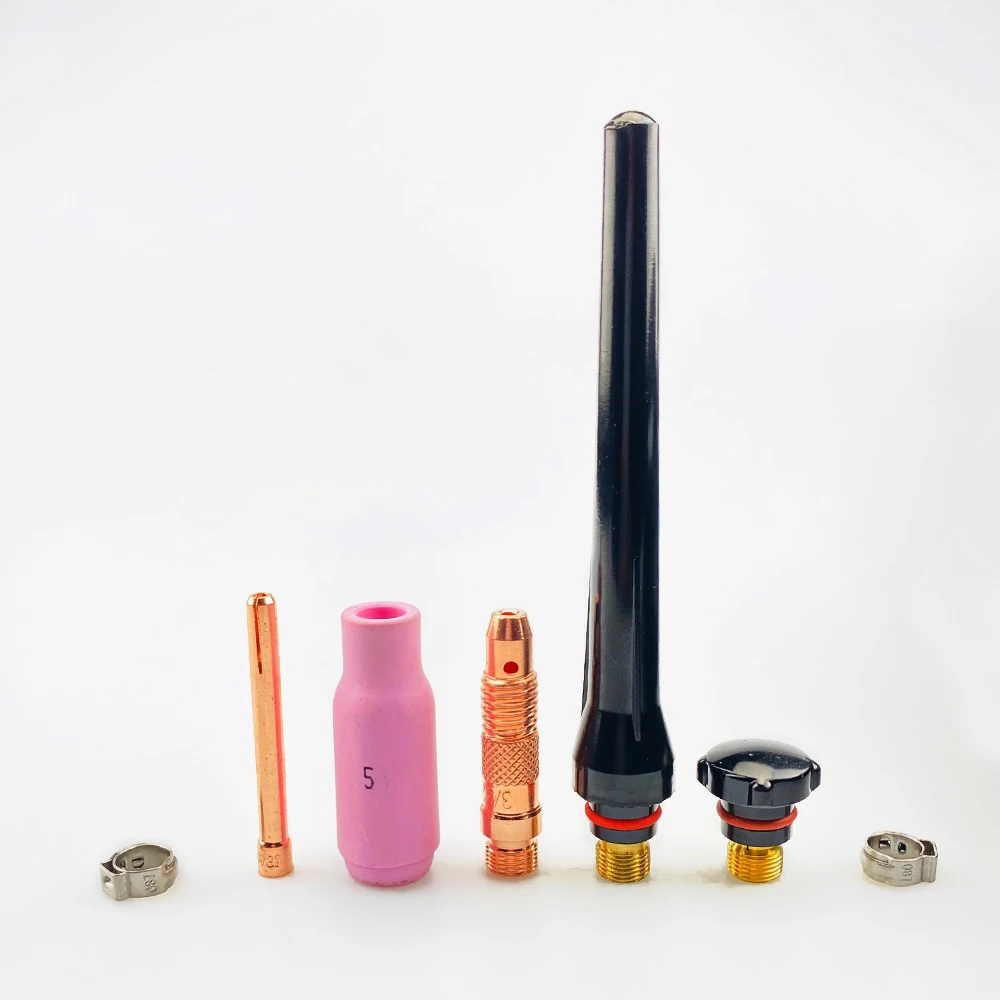 350A WP18 Water Cooled TIG Welding Torch 3.7m 13ft Argon Nozzle Electrode Collet Welder TIG Torch