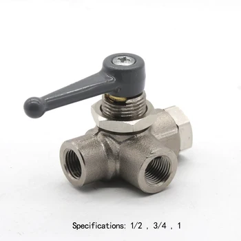 

3 way brass ball valves for Hydrophobic high pressure ball valve fixed ball valve Internal thread single handle