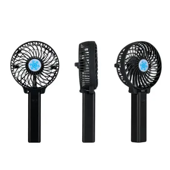 

Portable Hand Fan USB Rechargeable Foldable Handheld Mini Fan Cooler 3 Speed Adjustable Cooling Fan for Outdoor Travel