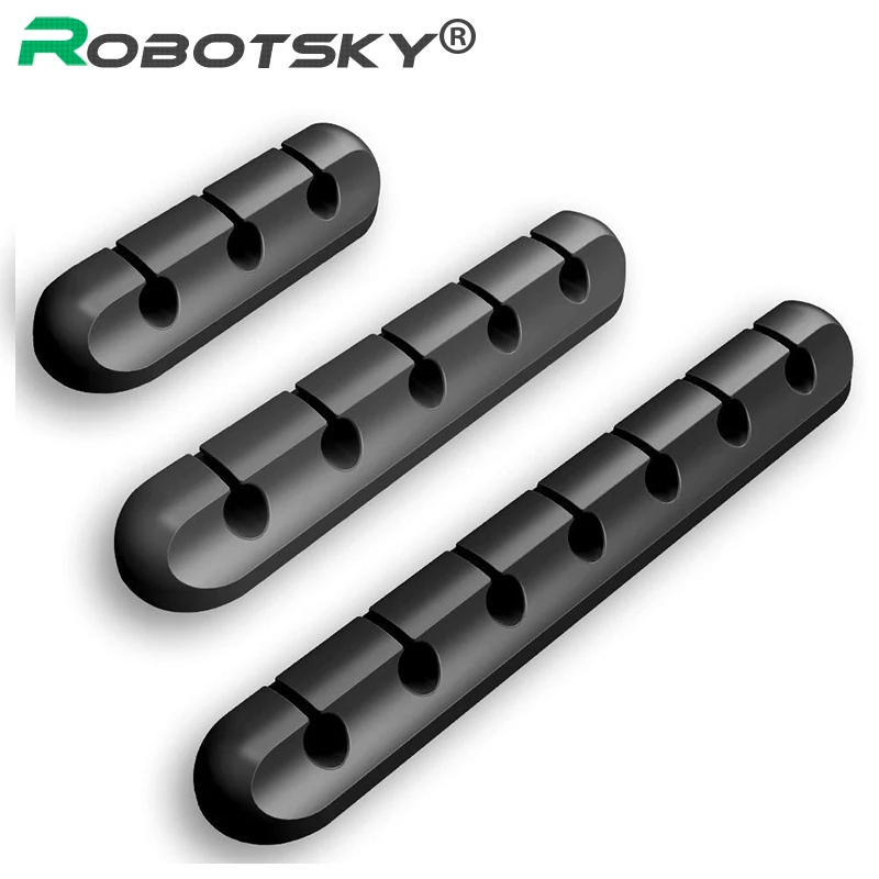 Устройство для намотки кабеля Robotsky зарядное устройство USB гибкие силиконовые