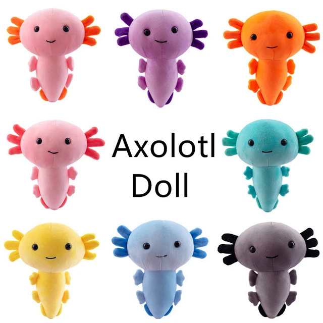 Cute Animal Plush Axolotl Plush Toy Doll Stuffed Plushie Pulpos Plush Soft  Pillow Toy Children Room Bed Decoration Toy Kids Gift - AliExpress