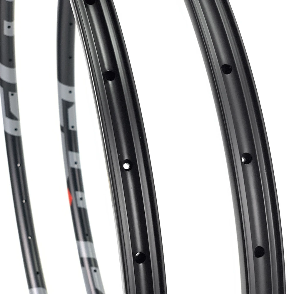 29er DH/AM/XC/Enduro Mountain Bike Carbon Rim Hookless/Asymmetric Tubeless Ready Rims For MTB Wheels 24/27/30/35/40/50mm Width|tubeless rims|bike