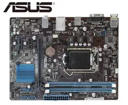 Оригинальные платы для ASUS h61m-e DDR3 LGA 1155 USB2.0 для I3 I5 I7 Процессор 16 ГБ H61 рабочего Материнская плата Бесплатная доставка