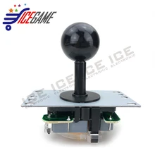 2 шт. в партии черные джойстики классические аркадные соревнования 8 способ JLF 5 контактов джойстик Sanwa стиль для JAMMA MAME Fighting Games