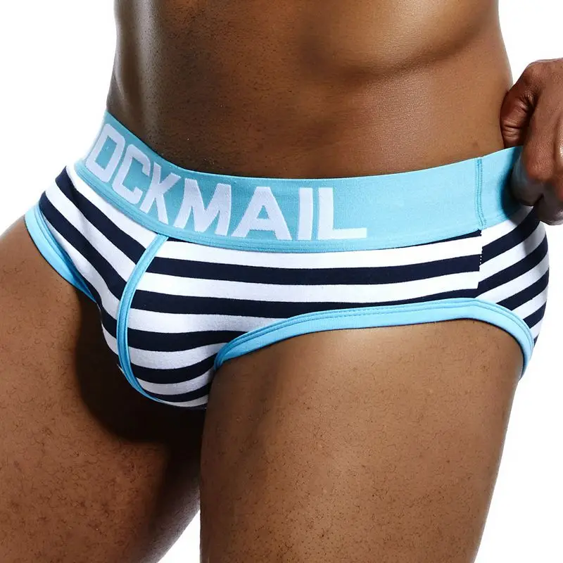 low rise boxer briefs JOCKMAIL 2019 Breathable Cotton Underwear Briefs printing Sexy Men Underwear U Convex Pouch Male Underpants Shorts Gay Panties mens transparent briefs