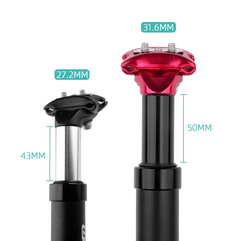 For Zoom Suspension Seatpost Shock Absorber Damping Alu Mtb Mountain