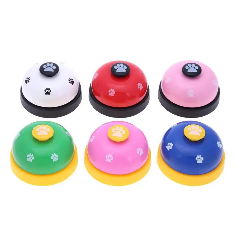 Pet chien formation pot cloches jouet chiot chat jouets educatifs IQ interactif cloche pour pot formation et коммуникация