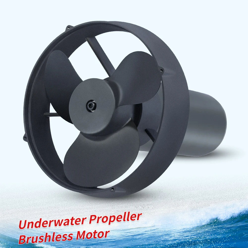 Water Sports Waterproof Brushless Underwater Propeller Motor With 150a
