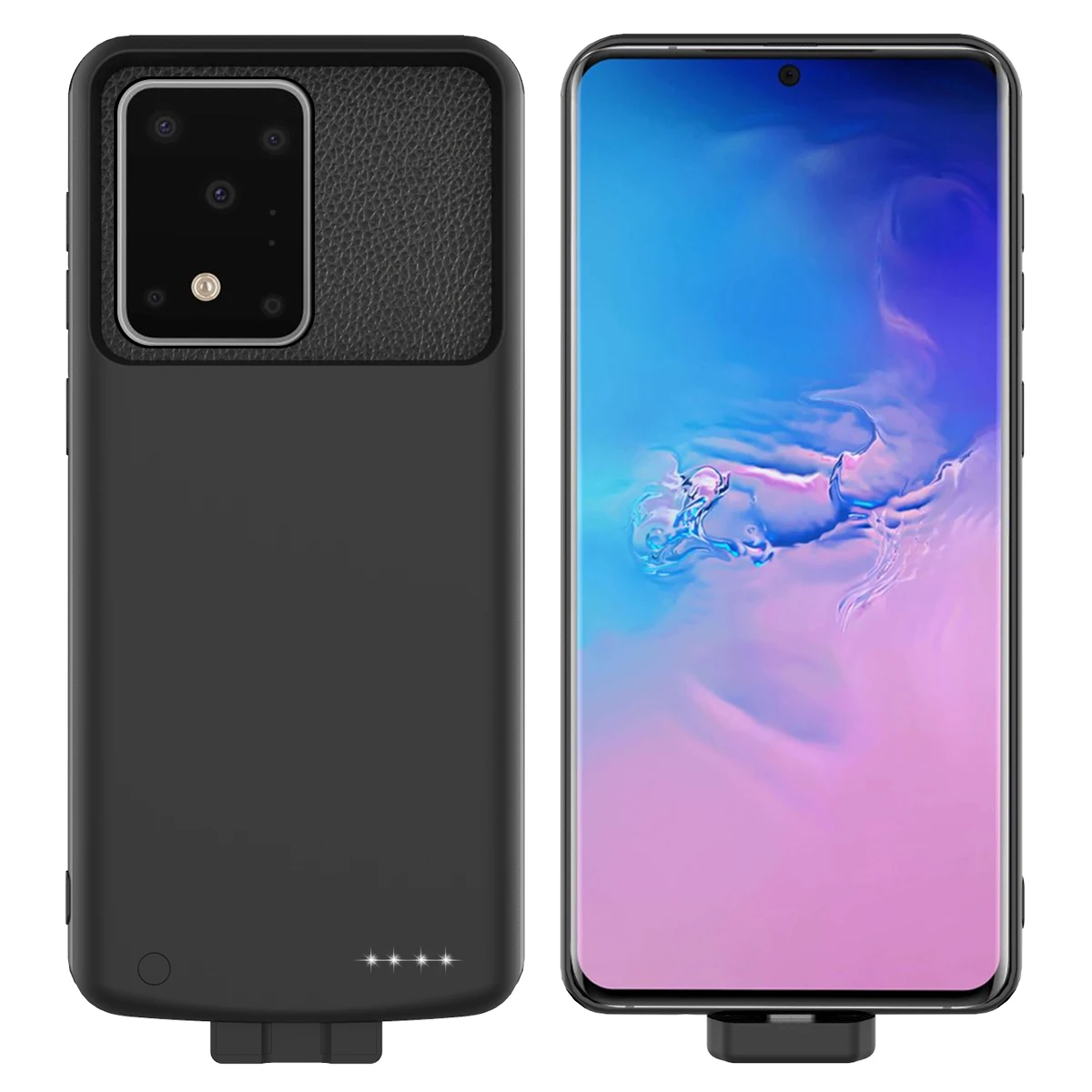 Для samsung Galaxy S11 S11 Plus A71 A51 7000 мАч, чехол для зарядного устройства, магнитное Внешнее зарядное устройство, внешний аккумулятор, защитный чехол
