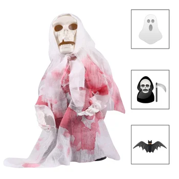 

1PC Electric Walking Doll Ghosts Toy Ghosts Doll Scary Prank Halloween Party Decor Party Props