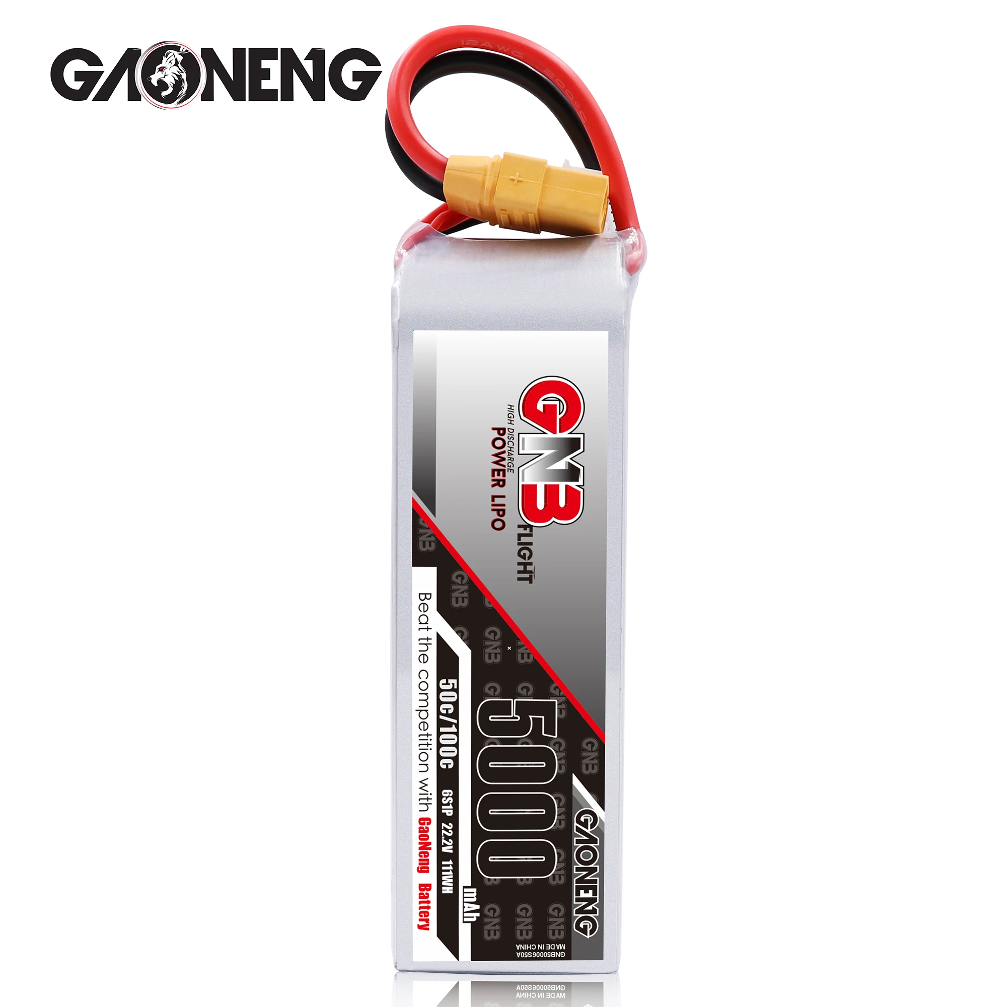 Gaoneng GNB 5000 мАч 6S1P 22,2 в 50C/100C Lipo батарея с XT60 XT90 EC5 разъем для FPV Дрон RC вертолет автомобиль Лодка RC части