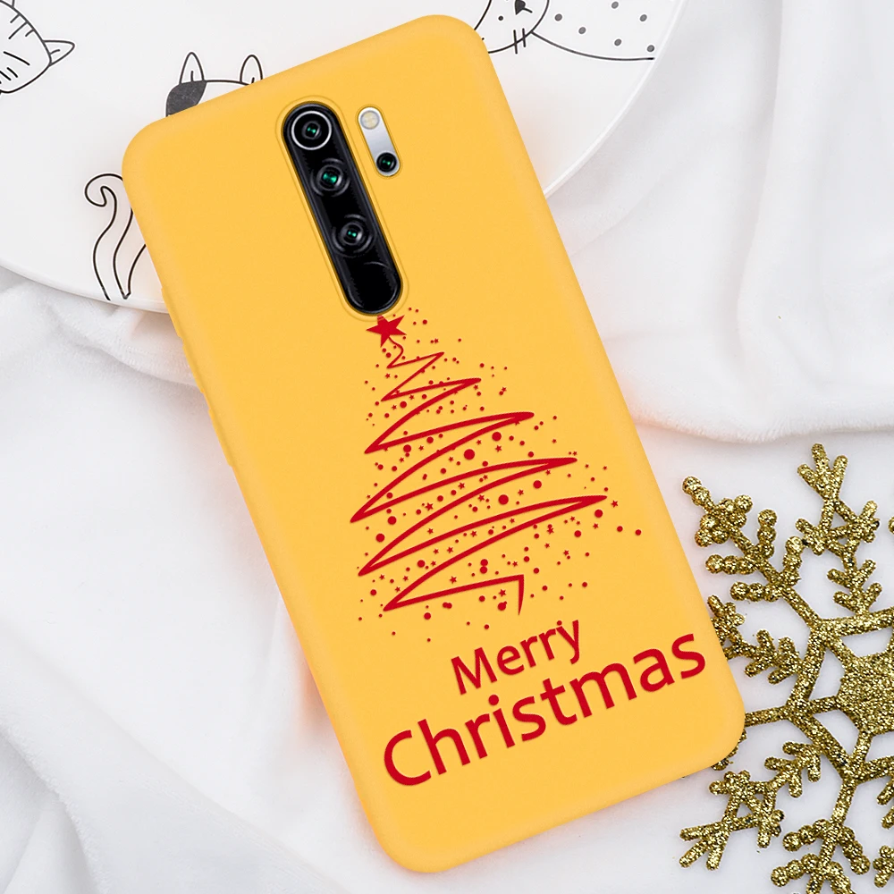 Чехол для спортивной камеры Xiao mi Red mi Note 8 Pro мягкая термополиуретановая накладка на заднюю панель для Xiaomi mi 9 SE 9T Pro 8 Red mi Note 7 8 Pro 6 K20 чехол для телефона с рождественским рисунком