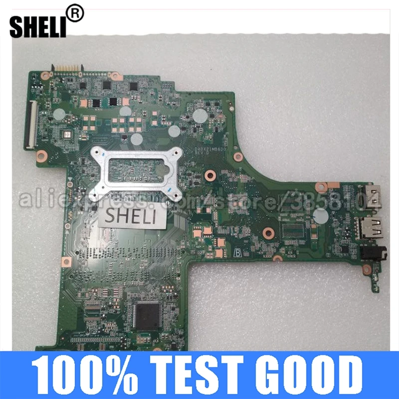 

809338-001 809338-501 809338-601 DA0X21MB6D0 Laptop motherboard SHELI for HP Pavilion 15-AB notebook pc mainboard A10-8700P CPU
