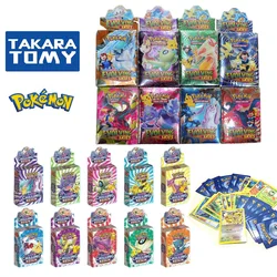Cartes Pokemon pour enfants, 25 pièces, nouvelle collection de cartes anglaises, dernière énergie, jeu holographique arc en ciel, jouets pour enfants 