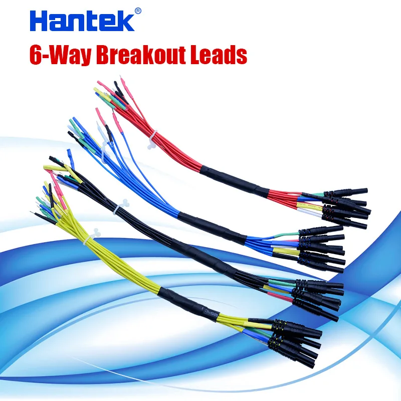 Hantek 6-Way Breakout Leads (HT306) Factory direct sales