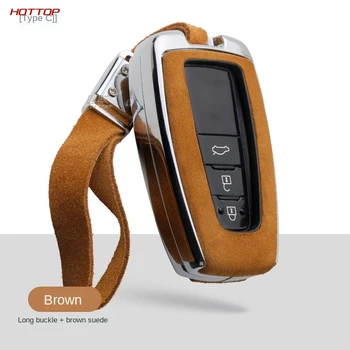 

For Toyota Prius Camry Prado CHR Prius Corolla RAV4 2017 2018 2020 Car Smart Key Cover Shell Accessories A B C TYPE 2pcs