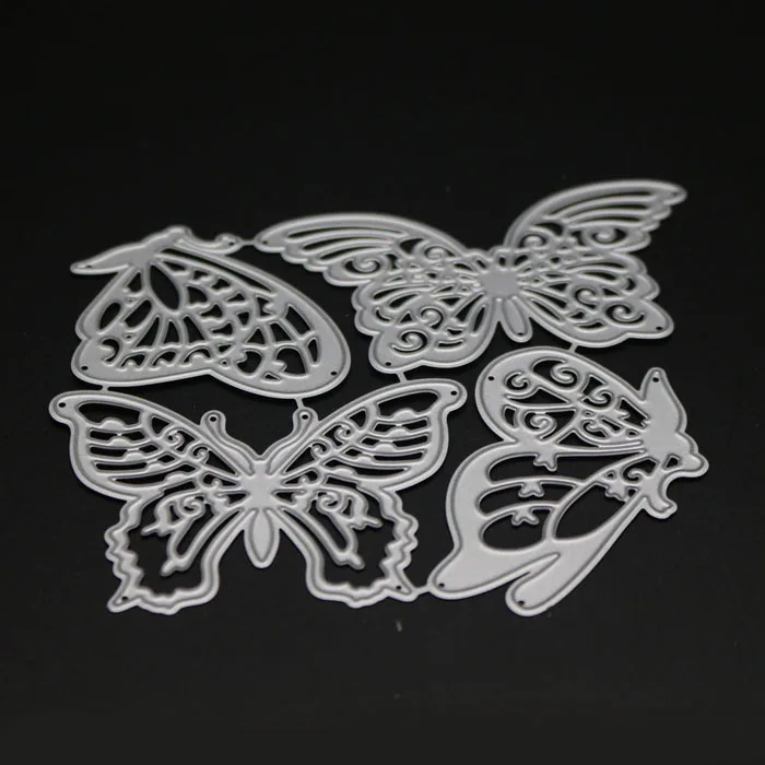Butterfly Рамки для животных набор бабочек металлические штампы для резки пресс-формы для скрапбукинга бумажный нож для рукоделия - Цвет: Butterfly