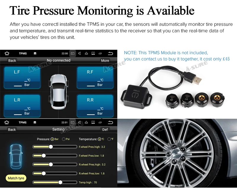 Perfect A-Sure 2 Din 8 Core 4G Android 9.0 Auto Radio GPS DVD Player Navigation For Mercedes-Benz A/B Sprinter Vito Viano VW Crafte 21