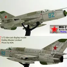 HOBBY MASTER MIG-21 SMT Hump Back Soviet Air Force No.92 1/72 diecast plane model aircraft Limited Edition