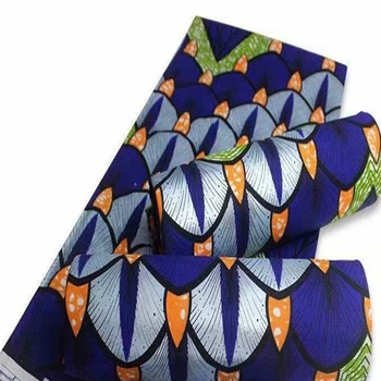 

Nigerian African Golden Wax Fabric Cotton Print Stuff Wrap Batik Ankara Original Veritable Material Pagne Pgane Maintenant