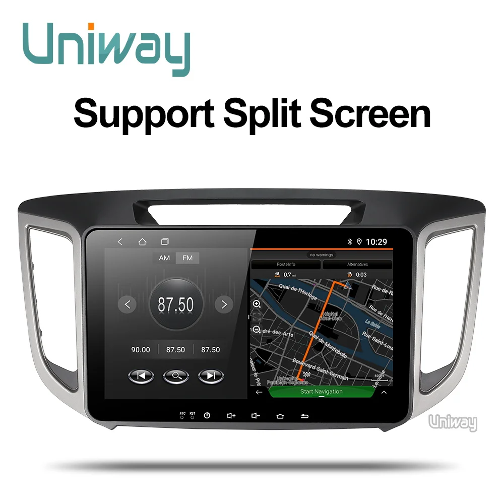 Best AIX251071 uniway 8 core android 8.1 car dvd for Hyundai creta ix25 2014 2015 2016 car radio player gps navigation 2 Best AIX251071 uniway 8 core android 8.1 car dvd for Hyundai creta ix25 2014 2015 2016 car radio player gps navigation 2