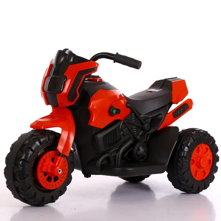Детский Электрический трехколесный велосипед Многофункциональный унисекс может сидеть детская Игрушечная машина - Цвет: red