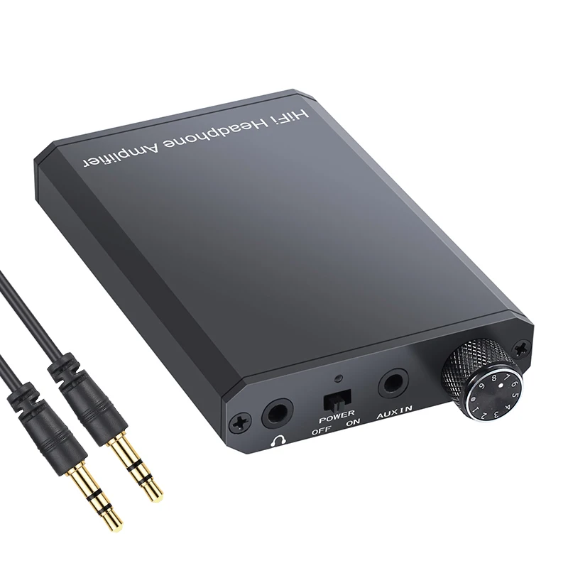LiNKFOR Mini HiFi Earphone Headphone Amplifier Portable Amp Bass No Noise Audio Amplifiers For MP3 Player Laptop Notebook iPod