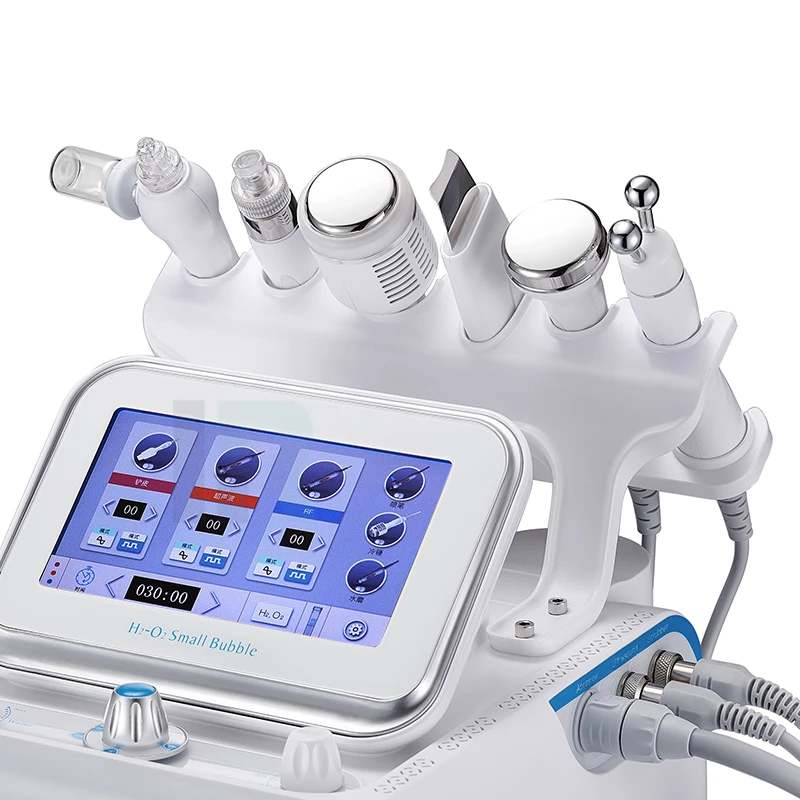 6 In 1 Water Dermabrasion Machine RF Spa Facial Hydro Facial Microdermabrasion Machine Water Dermabrasion Beauty Instrument