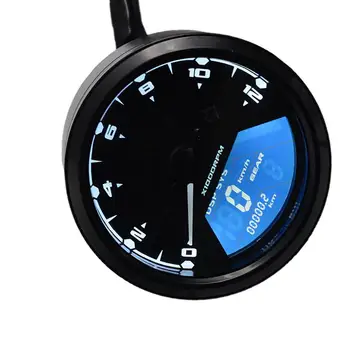 

Backlight Motorcycle Modified Dashboard Display Adjustable Oil Meter Water Temperature Meter Modified Accessories