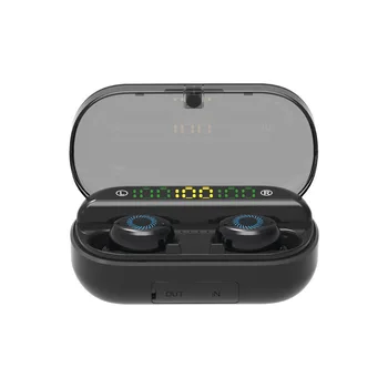 

TWS Bluetooth Earphone with Microphone LED Display Wireless Bluetooth Headphones Earphones Waterproof Noise Cancelling Headsets