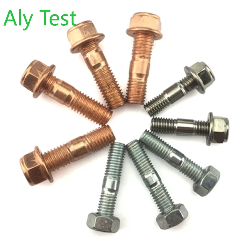 

10PCS M8 M10 Car Truck Turbocharger Double-head Screw for Sinotruk Weichai Jiefang J6 General