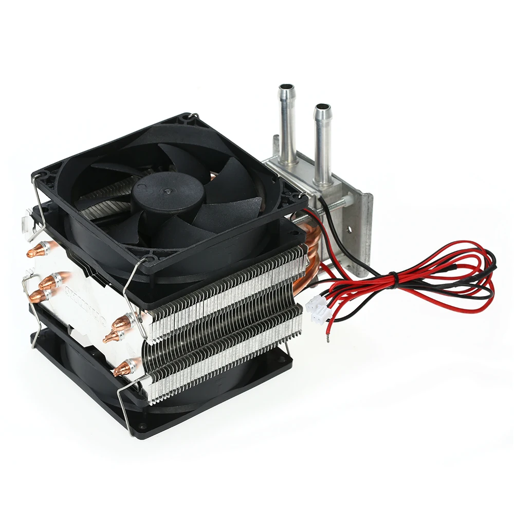 ^*Best Offers Hot 12V 180W DIY Refrigeration Semiconductor Kit Electronic Cooler Refrigerator Radiator Cooling Equipment High Cooling Efficien
