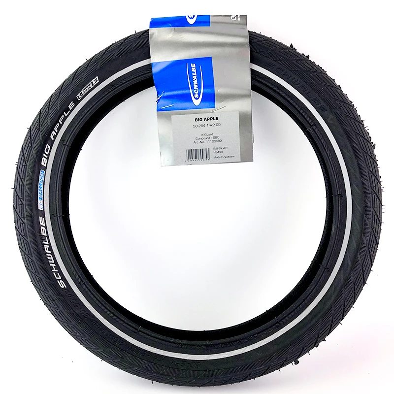 Schwalbe Big Apple 14x2.0 Bicycle Tires 