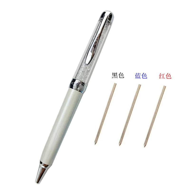 

Luxury high quality Pure Golden Business Office Medium nib Ball point Pen New