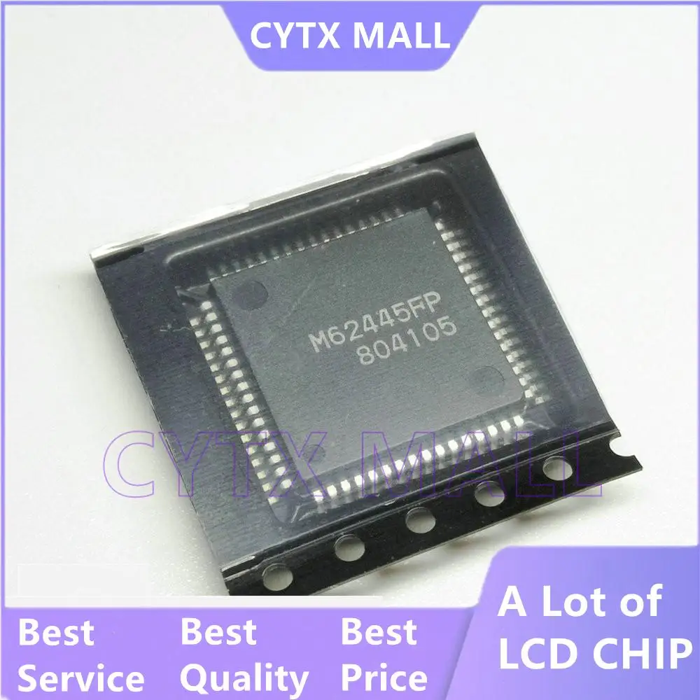 

Новый оригинальный M62445FP M62445 QFP64 M62445AFP, 2 шт.